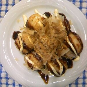 すりおろしジャガイモで★たこ焼きの生地